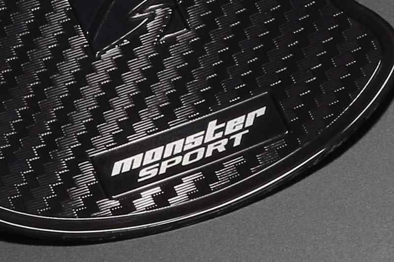 MONSTER SPORT ドアハンドルプロテクター スイフトスポーツ[ZC33S]/スイフト[ZC83S/ZC13S他] 2枚組 キズ防止 保護 日本製 ブラック 792500-7600M