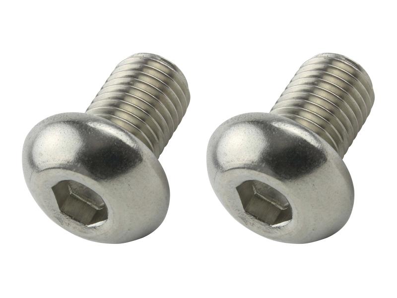 ポッシュフェイス(POSH FAITH) バイク用品 ステンレスボタンキャップボルト M10X15mm(P1.25) 2本入り 9..