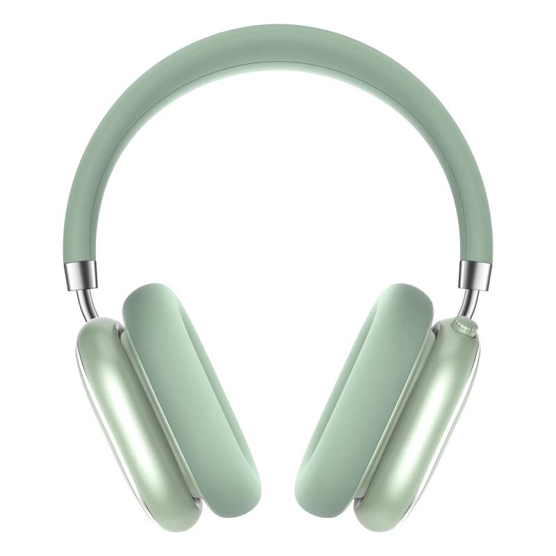 Srhythm NiceComfort 95 ハイブリッドノイズキャンセリングヘッドホン ワイヤレス Bluetoothヘッドセット 透明モード搭載 ENC HDサウンド ミントグリーン