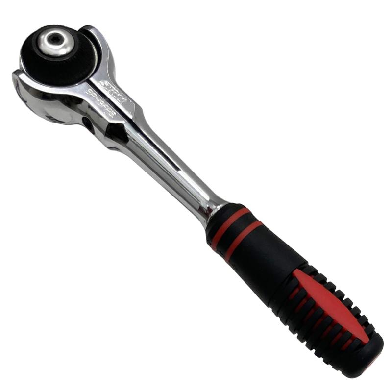 樂天商城 - SK11(エスケー11) スイベルラチェットハンドル 差込角 9.5mm 3/8インチ SRH3FRS 72山ギア 全長150mm
