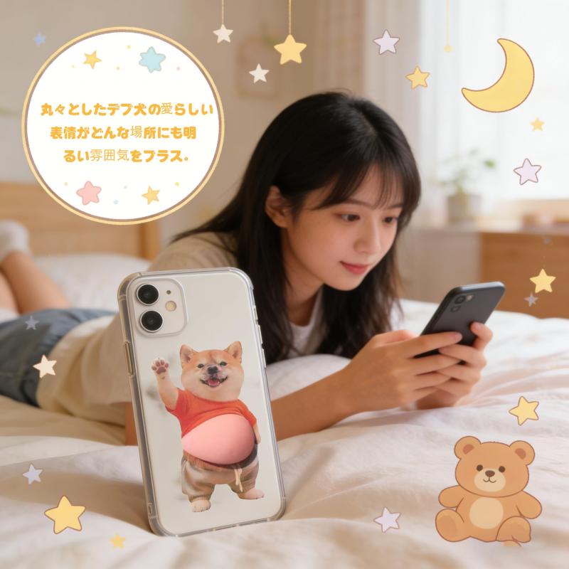 犬 シール 3D【2025新型】柔らかいお腹 ぷにぷにシール かわいい 3D もっちりスクイーズ ステッカー シー ル帳 デコレーション 携帯電話飾り用 手帳用 日記帳用 车用 手芸用品 (H) root-house-10203900 RoothouseStore サンプル画像2