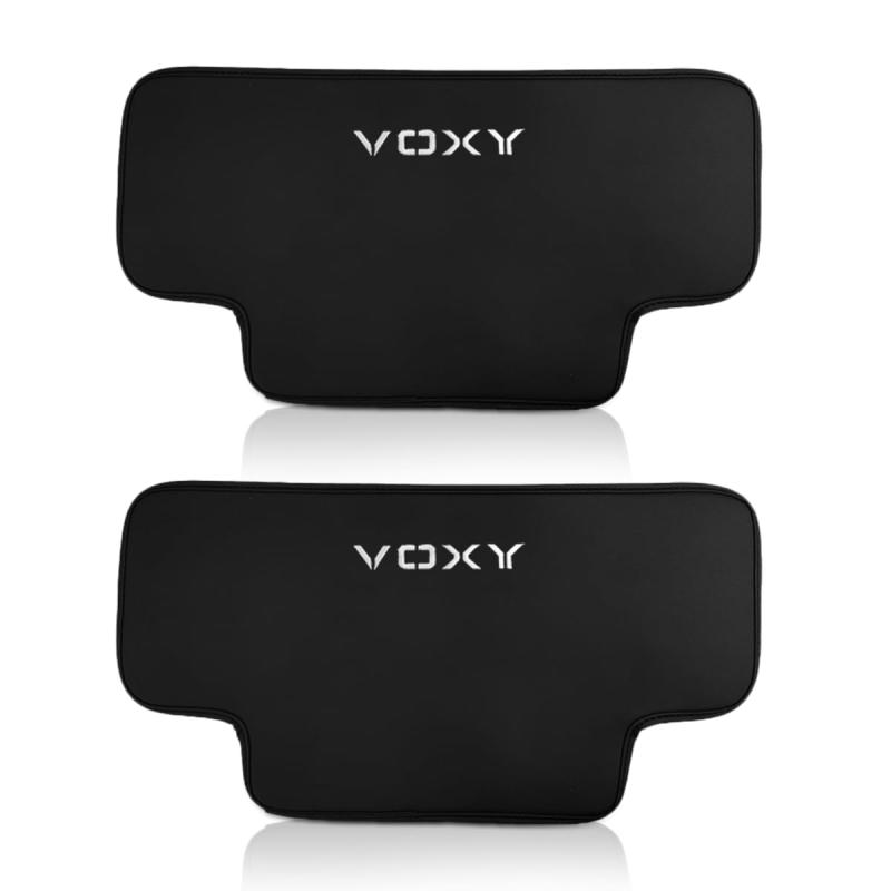 MiJuduo トヨタ に適用 ヴォクシー VOXY 80系 90系 専用 キックガード シートバックプロテクター アンチキックパッドタイプ 撥水加工・傷・汚れ防止 刺繍ロゴ 後部座席 カバー 蹴り防止・引っか