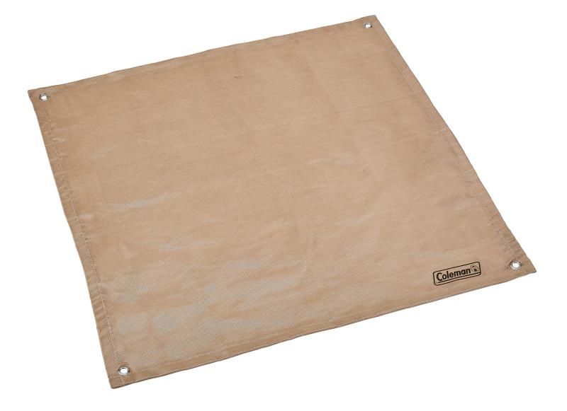 Coleman(コールマン) 焚き火シート ファイアープレイスシート 約80×80cm アウトドア キャンプ バーベキュー BBQ 屋外 野外 焚き火 防炎 耐熱 ペグ固定