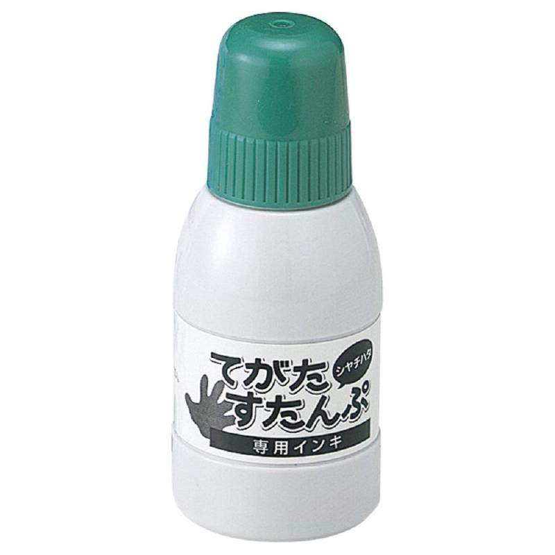 シャチハタ 補充インキ てがたすたんぷ 専用 ST-40-G グリーン