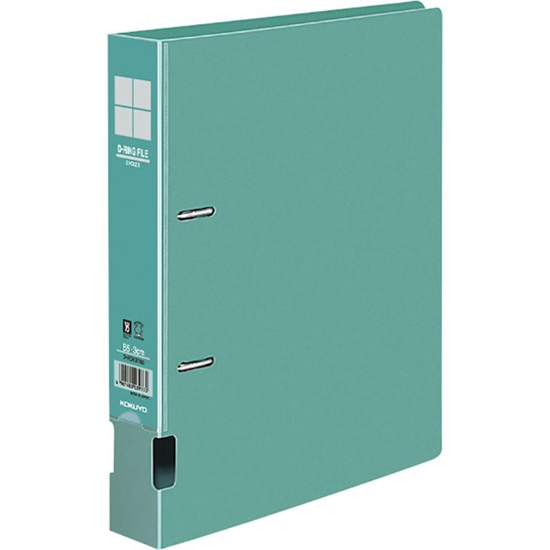 樂天商城 - コクヨ ファイル Dリングファイル B5 300枚収容 緑 フ-FD431NG