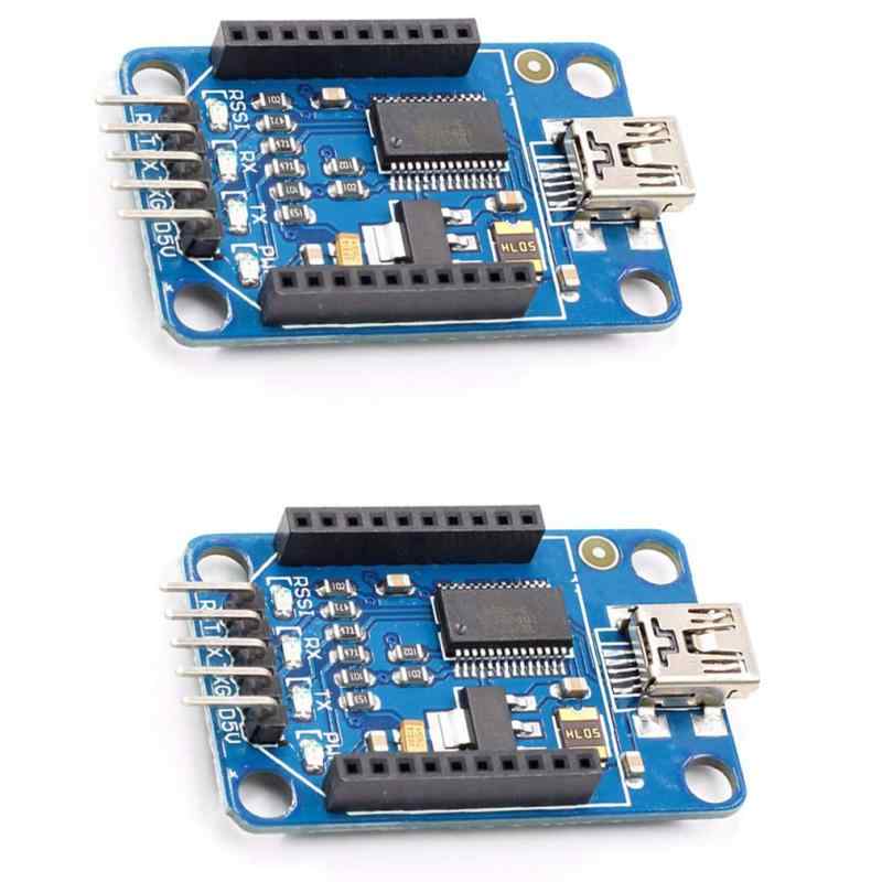 Hailege 2個セット スXbeeアダプターXbee USBアダプターFT232RL USB-XBEE Arduino用シリアルアダプター