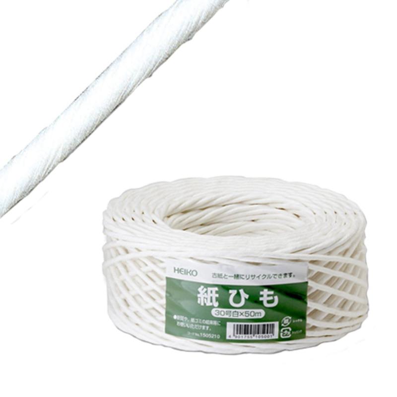 樂天商城 - シモジマ(Shimojima) ヘイコー 紙紐 30号 約3mm X 50m 白 00'001505210
