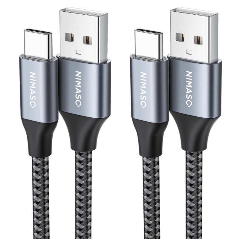 【USB3.0急速充電★根元超強化・断線防止】NIMASO type-c ケーブル usbケーブル iPhone17 ケーブル iPhone 17e 17 16 15シリーズ ケーブル 3A急速充電 USB-A to C ケーブル USB-A 3.0 タイプc 充電ケーブル Sony、Galaxy、Huawei、Android