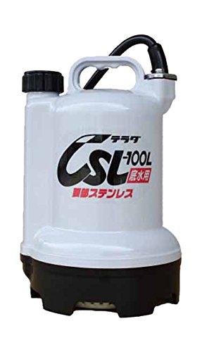 樂天商城 - 寺田ポンプ製作所 寺田 要部ステンレス水中ポンプ 底水用 60Hz CSL100L