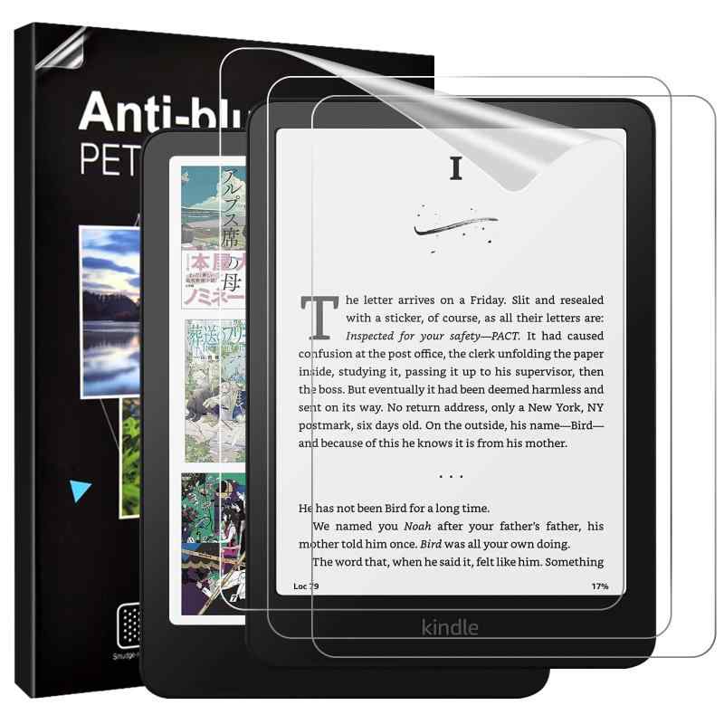 【3枚セット】 TiMOVO Kindle Paperwhite フィルム 2024 アンチグレアフィルム 7インチ Kindle Paperwhite（シグニチャーエディション） 第12世代・Kindle Colorsoft（シグニチャーエディション）