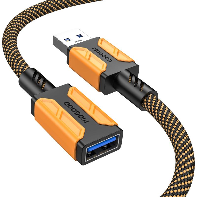 MOGOOD USB3.0 ケーブル 1m Type-A オスメス 5Gbps データ伝送