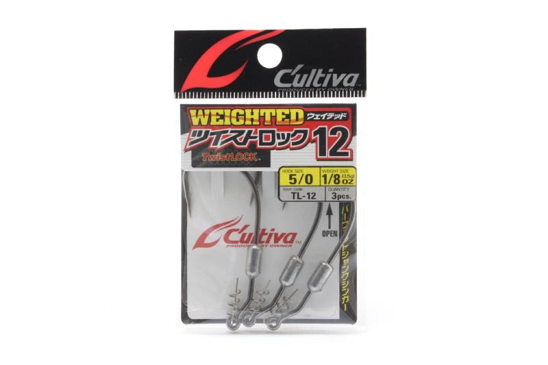 オーナー(OWNER) シングルフック TL-12 ウェイテッドツイストロック 5/0号 1/8oz 11692
