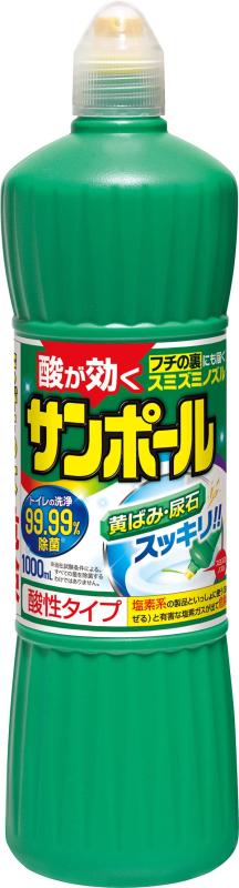 サンポール (マイナスイオン) トイレ洗剤 尿石除去 1000mL
