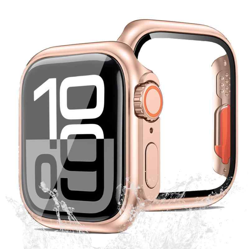 Rakuten - YAODLE Apple Watch ケース Series SE3/SE2/SE/6/5/4 40mm アップルウォッチ用 カバー 対応 アップルウォッチ 40mm カバー Apple Watch Ultraに変身する 防水ケース PC+ガラス素材 装着