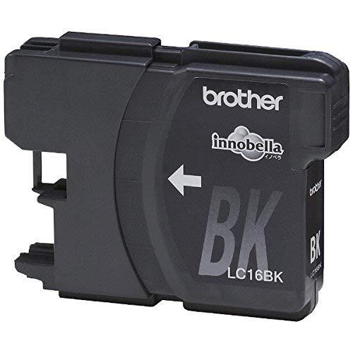 【brother純正】 ブラザー工業(Brother Industries) インクカートリッジブラック(大容量) LC16BK 対応型番:MFC-6890CN、MFC-6490CN、MFC-5890CN 他
