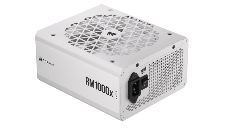 21 inches+ - CORSAIR RM1000x Shift White PC電源ユニット 1000W PCIe5.0/ATX3.1対応 CP-9020275-JP