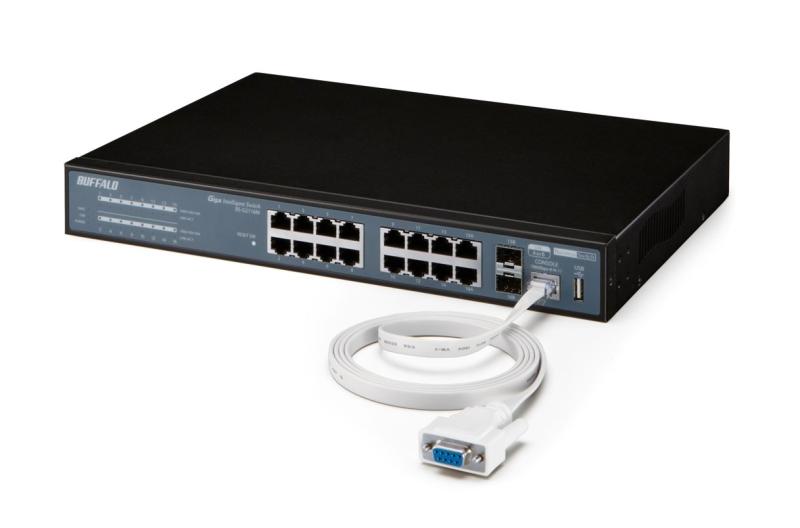 バッファロー BUFFALO スイッチ・アクセスポイント用 コンソールケーブル BS-CON