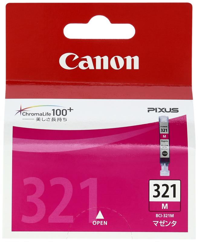 Canon 純正インクカートリッジ BCI-321 マゼンダ BCI-321M