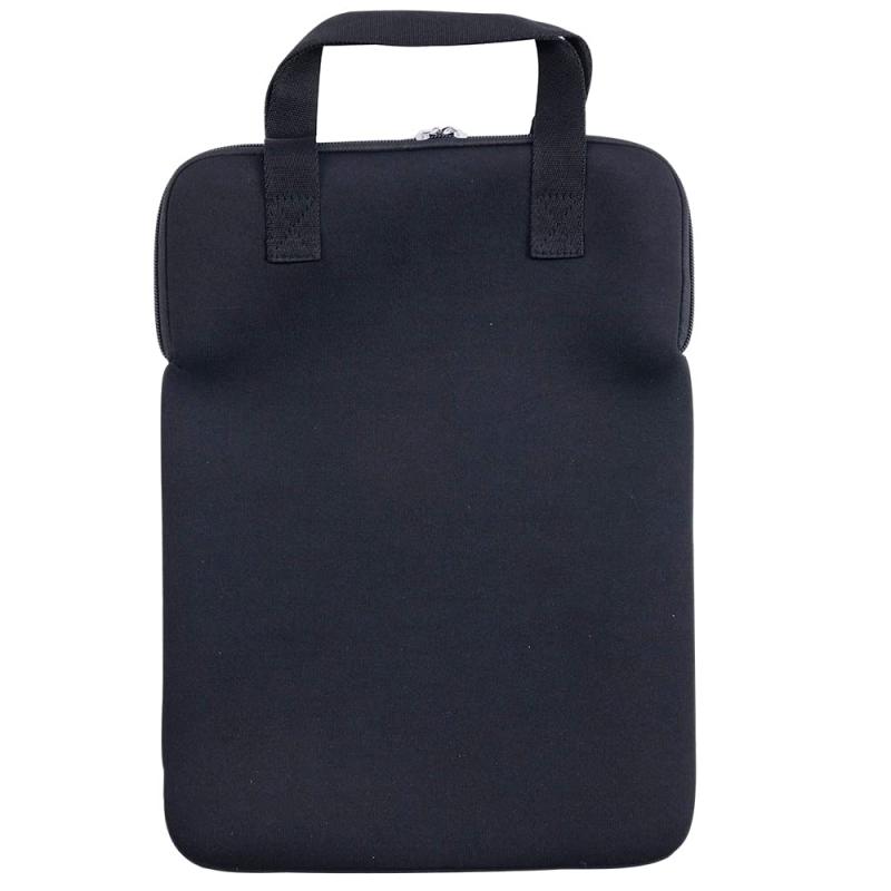 ナカバヤシ 11.6インチ PC 汎用 ストレッチバッグ ファスナー ブラック Z2933