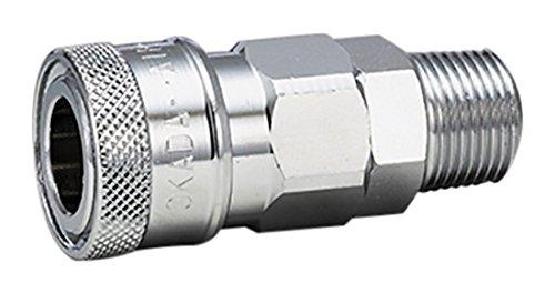 樂天商城 - フローバル エアーカップラー ソケット オネジ型 SM(鉄) K24-SM 1/2
