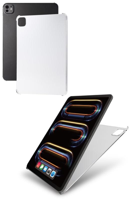Cases - エレコム ipad pro 11インチ (M4) 2024年モデル ケース ハードケース 傷に強く、透明度の高いポリカーボネート素材 TB-A24PMPVCR