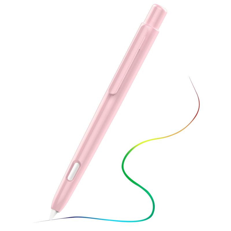 Hewlett Packard - Moko 保護ケース Apple Pencil Pro対応 Apple Pencil 第2世代 クリップ付きApple Pencil用格納式保護ケース Apple Pencil PCカバー ダブルタップスタンド ライトピンク