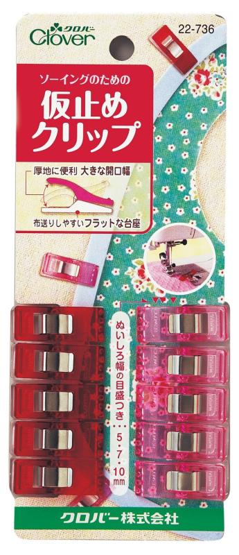 樂天商城 - Clover 仮止めクリップ 金属 22-736