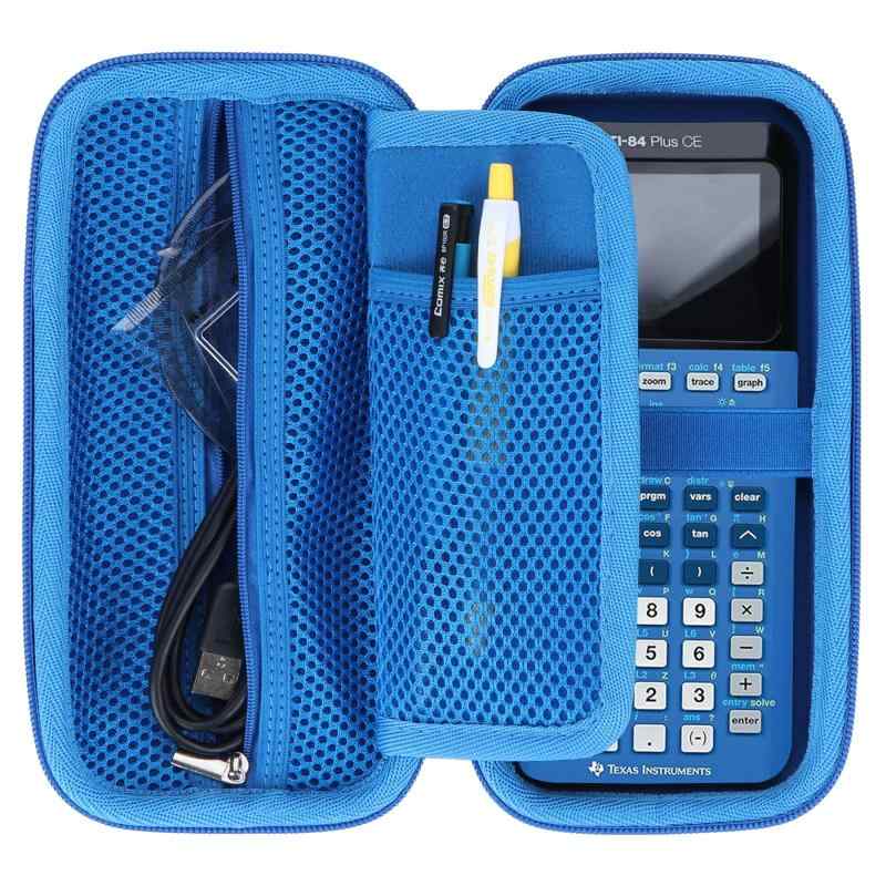 Rakuten - Peyyargo収納ケースと互換性のあるTI-84 Plus CE/TI-84 Plus/TI-Nspire CX II CAS/TI-Nspire CX II/TI-83 Plus/TI-89 Titanium/TI-85/TI-86 グラフ電卓【ブル