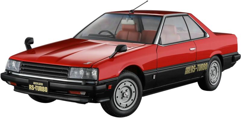 ハセガワ 【新金型】1/24 ニッサン スカイライン 2000ターボRS (R30) 前期型 1983 プラモデル HC65 (自動車)組み立て塗装が必要なプラモデル。別途、接着剤や工具、塗料等が必要。1/24スケール未塗装プラスチック組み立てキット完成時サイズ:192×72mmパーツ数:101点完全新金型