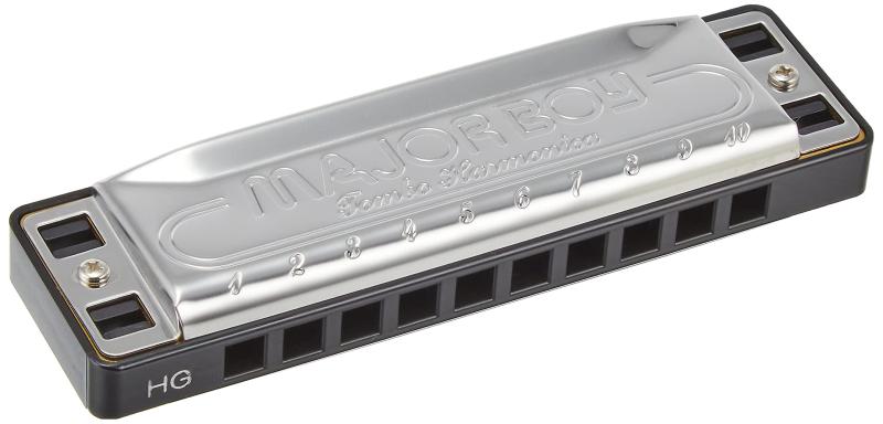 Monotone 10 Hole - トンボ メジャーボーイ(HG調)10ホールハーモニカTOMBO MAJOR BOYNo.1710 1710HG