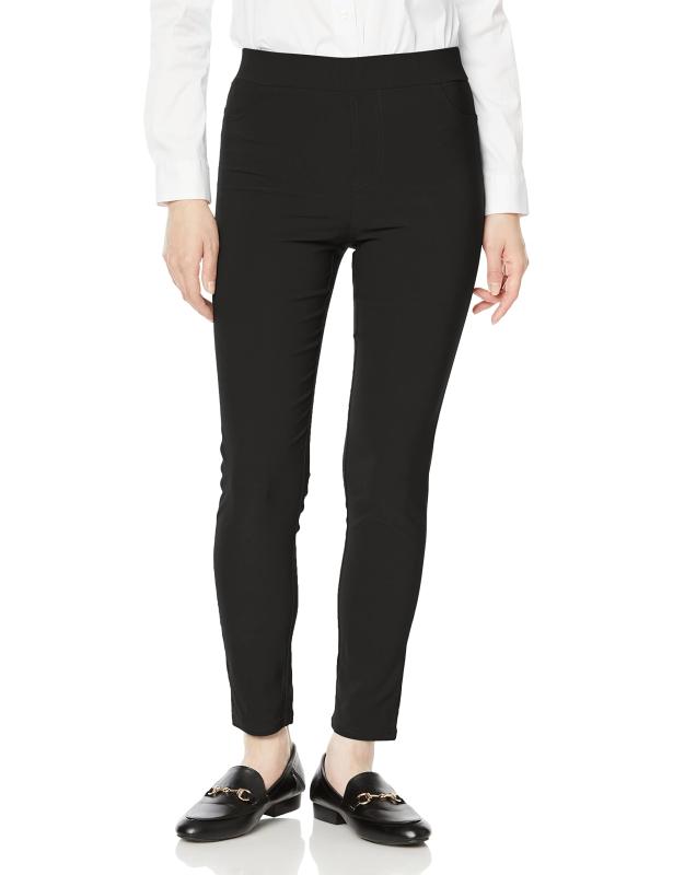 [グンゼ] レギンスパンツ トゥシェ Tuche スキニースタイル レーヨン混 アンクル丈 レディース NEWブラック M