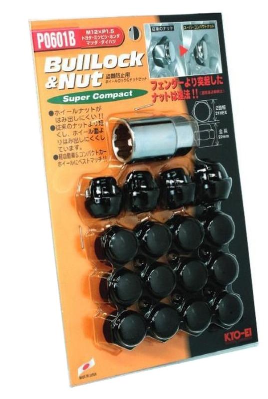 KYO-EI  Bull Lock Super Compact ブルロックスーパーコンパクト  M12 x P1.5 4H車用   P0601B