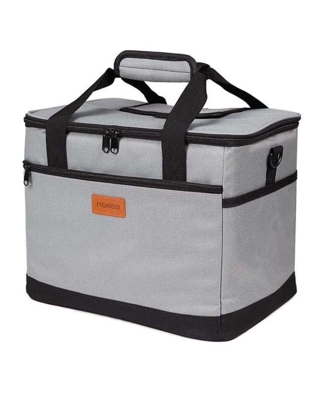 Rakuten - Kollea クーラーボックス 20L/30L 4層断熱 長時間 保冷 保温 防水 漏れ防止 3WAY携帯 外ポケット3個 折り畳み収納可能 頑丈 長持ち お手入れ簡単 ソフトクーラーバッグ キャンプ 釣り BBQ ピクニッ