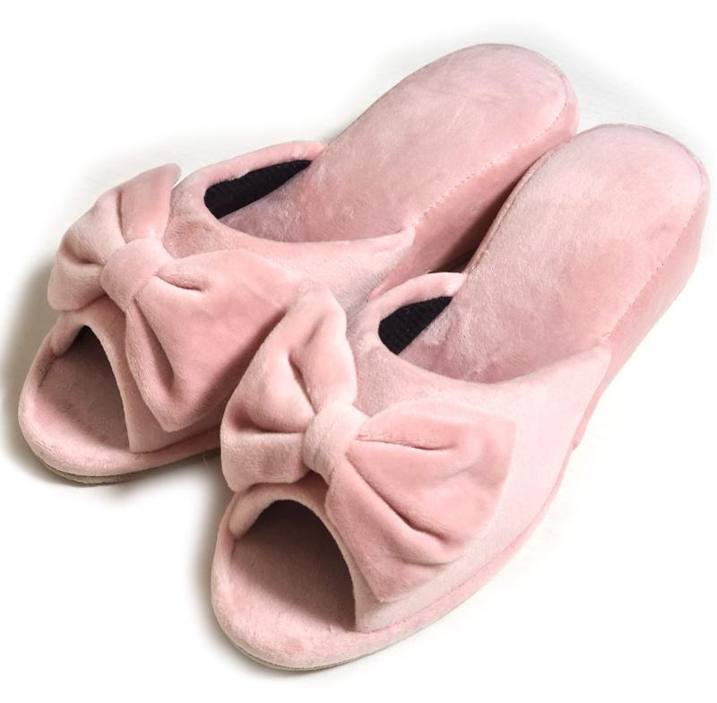 ベーシックスタンダード ヒールスリッパ レディース 室内 軽量 静音 おしゃれ 4cm 美脚 STYLE ベロア ..