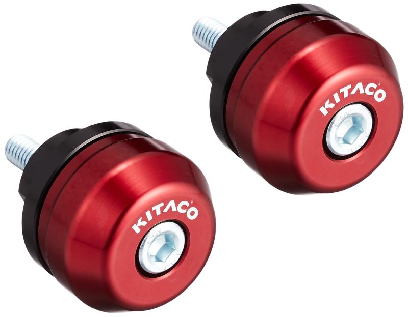 樂天商城 - キタコ (KITACO) バーエンドキャップ (レッド) スーパーカブC125(JA48) 506-1310920