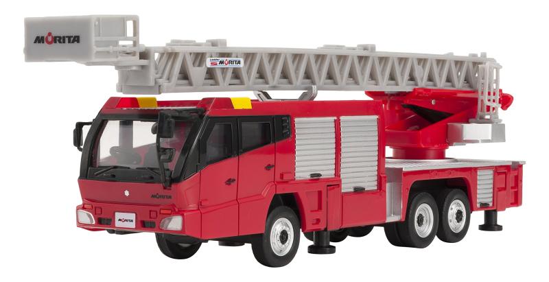 ☆激レア☆モリタ先端屈折式はしご付消防車スーパージャイロラダー（1/