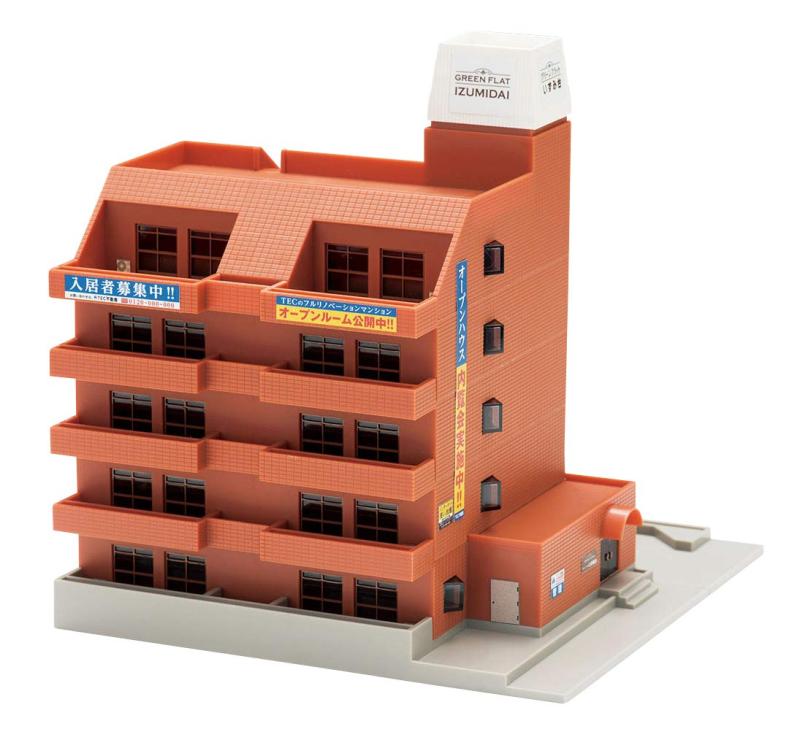 Nゲージ 都市型マンションA ストラクチャー(完成品)模型 3609075_0.jpg