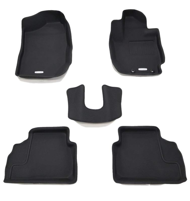 クラッツィオ(Clazzio) フロアマット 立体タイプ 1台分セット ジムニー/ジムニーシエラ AT車 JB64W / JB74W H30(2018)/7~ NEWラバータイプ ブラック ES-6015 【5EESB6015K】