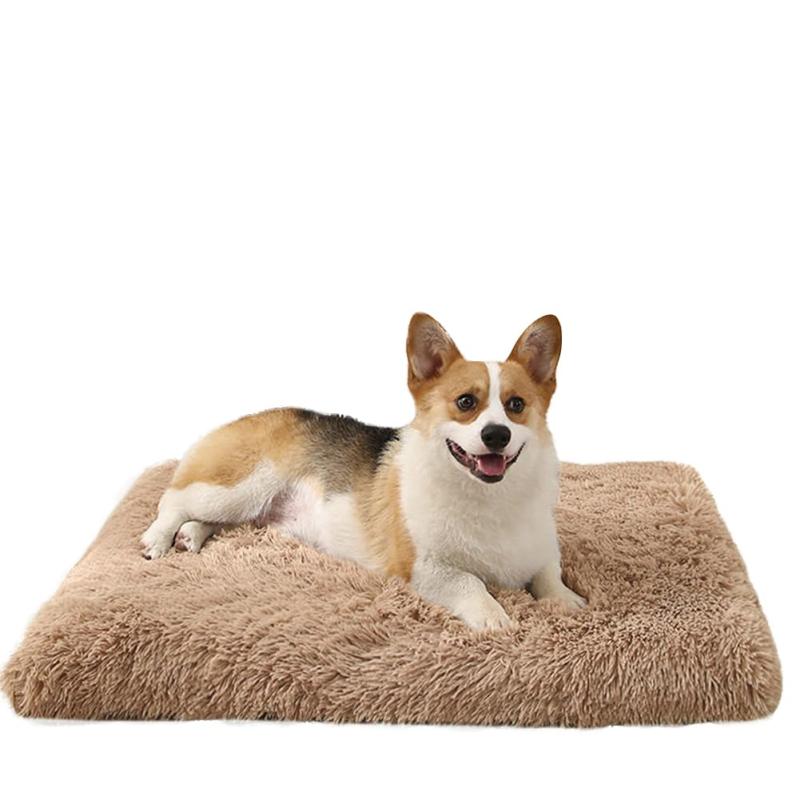 Rakuten - Bidason ペット用クッション 犬 猫 ベッド クッション マット ふわふわ もこもこ 暖か ぐっすり眠る 犬ベッド 猫ベッド 寒さ対策 保温 滑り止め ペットマット ケージ 洗える 室内用 通年