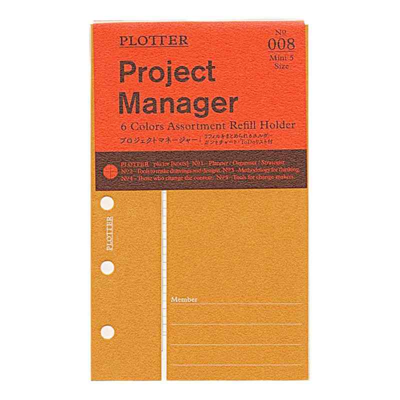 樂天商城 - PLOTTER ノックス PLT0008 M5 プロジェクトマネージャー6色アソート