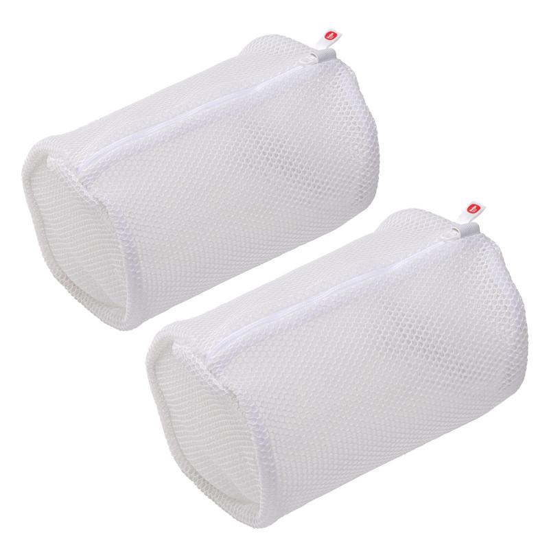 ダイヤ (Daiya) 洗濯ネット 靴 上履き用 汚れをかき出す 上履きが洗える洗濯ネット 2P 直径約15cm×横約..