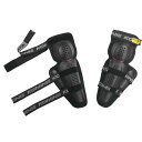 コミネ(KOMINE) バイク用 プロテクター CEレベル2トリプルニーガード ブラック Free SK-819 1198 CE規格レベル2 プロテクター