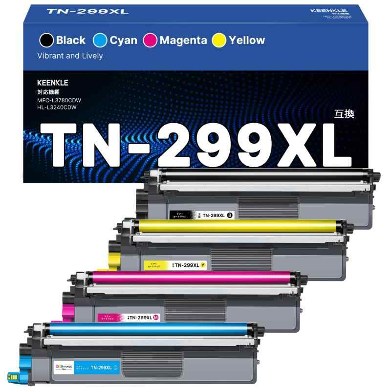 Rakuten - TN299XL TN299 Brother 用 トナーカートリッジ 299XLBK ブラザー 用 299xxl 4色 セットトナー HL-L3240CDW MFC-L3780CDW トナーカートリッジ