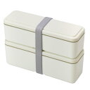 三好製作所 GEL-COOL ランチボックス 保冷剤一体型 Fitシリーズ スリム S+L ホワイト×ホワイト 0101-0099