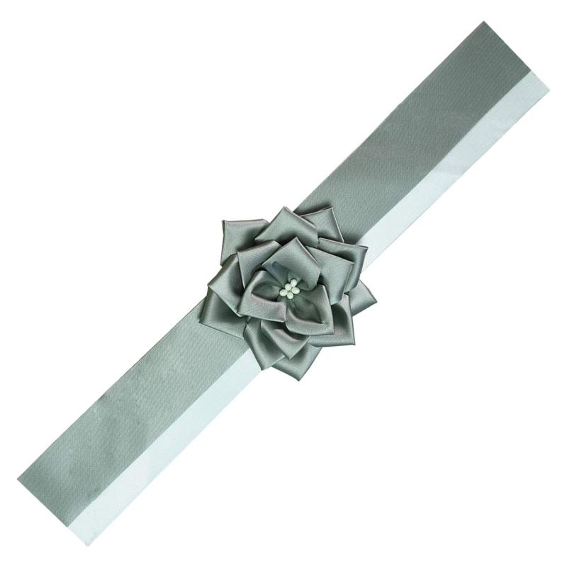 FUJICOLOR 肖像額縁 リボン グレー