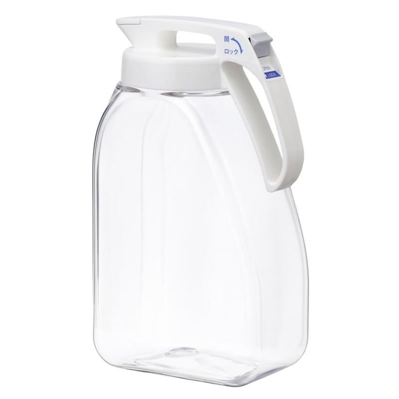 岩崎工業 ラストロウェア 冷水筒 3.0L シームレス ピッチャー 熱湯可 日本製 麦茶ポット 3リットル 冷水ポット 麦茶ボトル お茶ポット ..