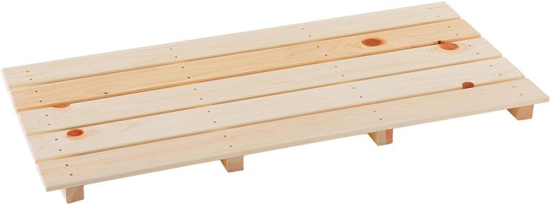 池川木材 すのこ 桧 多目的すのこ 850 5枚打 約85×38.2cm 日本製