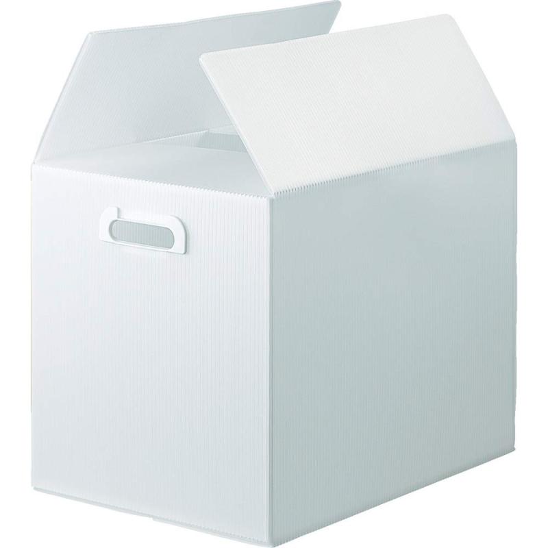 樂天商城 - TRUSCO(トラスコ) ダンボールプラスチックケース 半透明 45L TDP-A3-5TM