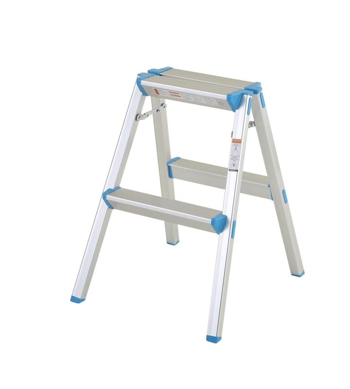 樂天商城 - ピカ(PiCa) ピカコーポレイション 踏み台 PFC-57C 2段 天板高さ57cm 折りたたみ 軽量 アルミ製