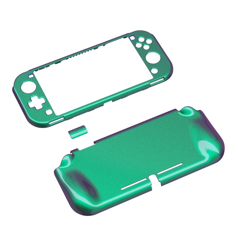 PlayVital ZealProtect Nintendo Switch Liteに対応用グロッシー保護シェル、Switch Liteに対応用人間工学に基づいたデザインしたハードシェル、ジョイコンのシェル＆グラスフィルム＆サムライカバー＆